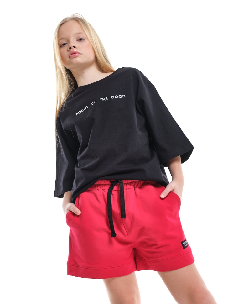 Шорты для девочек Mini Maxi, модель 7628, цвет красный - Шорты для девочек