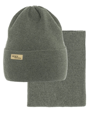 Комплект для мальчика Вулкан, Миалт хаки, весна-осень