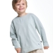 Лонгслив для мальчиков Mini Maxi, модель 6007, цвет серый/голубой