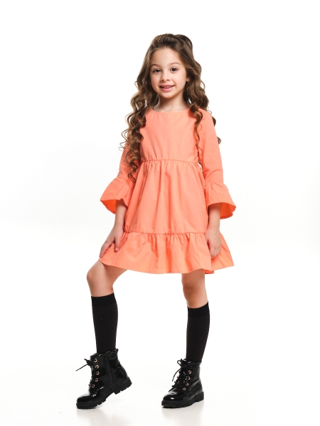Платье для девочек Mini Maxi, модель 6943, цвет кремовый - Платья для девочек с длинным рукавом