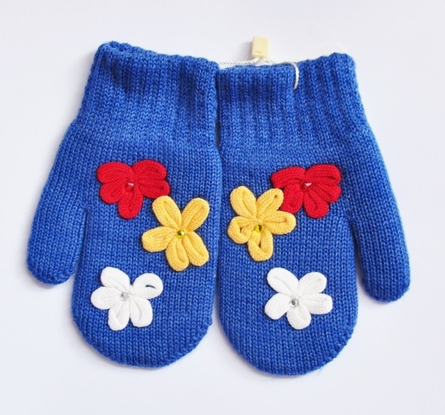 Варежки детские двойные - Варежки