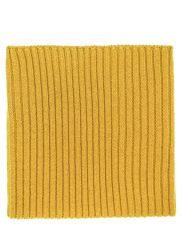 Миф шарф-труба, Mialt светло-горчичный, весна-осень  - Шарф-снуд