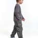 Лонгслив для мальчиков Mini Maxi, модель 6007, цвет графит