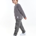 Лонгслив для мальчиков Mini Maxi, модель 6007, цвет графит