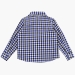 Рубашка для мальчиков Mini Maxi, модель 3395, цвет синий/клетка