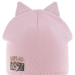 Шапка для девочки Пантера, Миалт сиренево-розовый, весна-осень