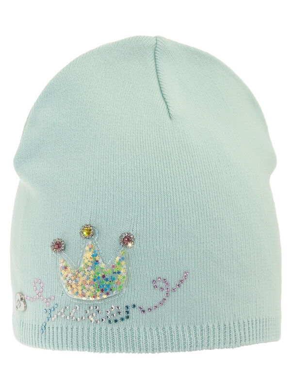 Шапка для девочки Маскарад, Миалт мятный, весна-осень - Для девочек весна-осень