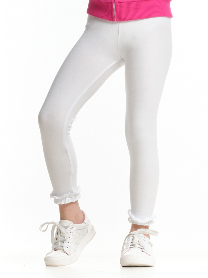 Бриджи для девочек Mini Maxi, модель 0298, цвет белый - Легинсы / лосины