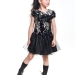 Платье для девочек Mini Maxi, модель 6174, цвет черный/серебристый