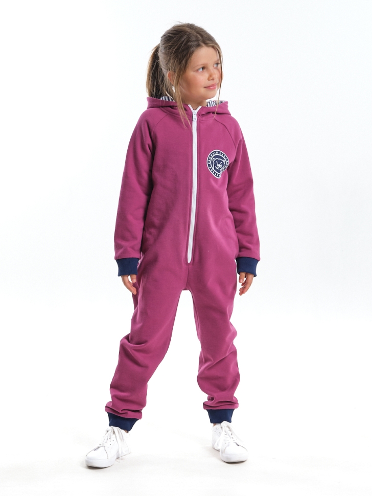 Комбинезон для девочек Mini Maxi, модель 7756, цвет лиловый - Комбинезоны спортивные