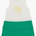 Платье для девочек Mini Maxi, модель 2963, цвет белый/зеленый