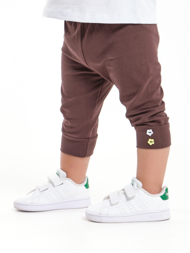 Бриджи для девочек Mini Maxi, модель 1690, цвет коричневый - Бриджи / велосипедки