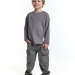 Лонгслив для мальчиков Mini Maxi, модель 6007, цвет графит