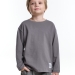 Лонгслив для мальчиков Mini Maxi, модель 6007, цвет графит