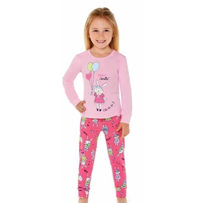 Пижама для девочки, цвет розовый, 9192-Baykar