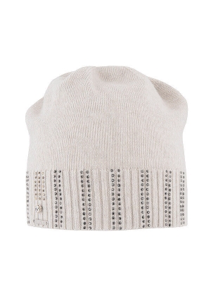 Шапка для девочки Шарлотта, Миалт бежевый, весна-осень