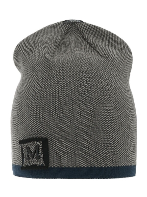 Шапка для мальчика Мэрфи, Миалт темно-синий/бежевый, весна-осень