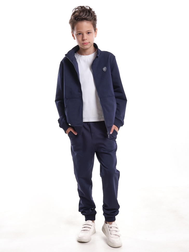 Спортивный костюм для мальчиков Mini Maxi, модель 7915, цвет темно-синий - Костюмы спортивные