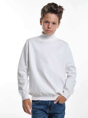 Водолазка для мальчиков Mini Maxi, модель 3312240, цвет белый