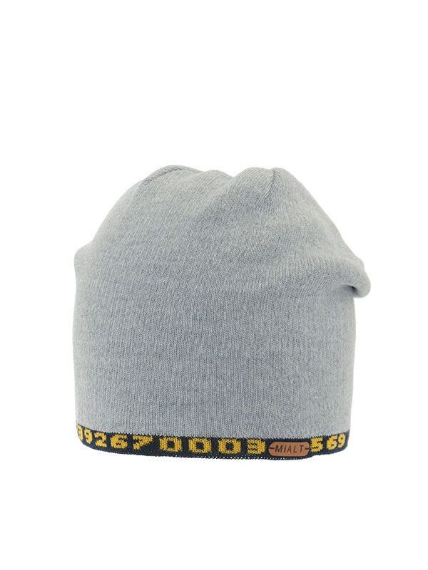 Шапка для мальчика Пин-код, Миалт серый/меланж, весна-осень - Шапки весна-осень