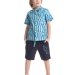 Рубашка для мальчиков Mini Maxi, модель 7928, цвет синий