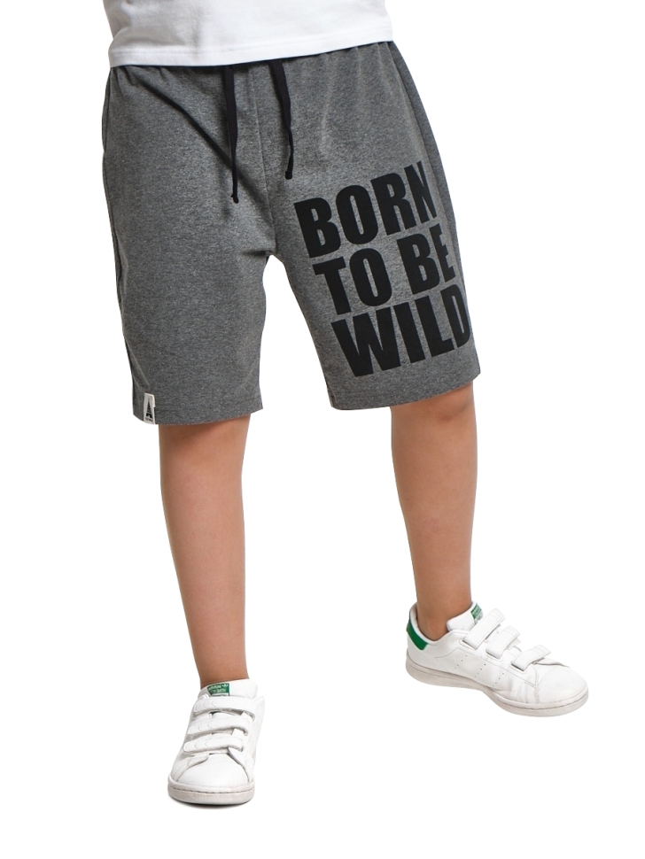 Шорты для мальчиков Mini Maxi, модель 4762, цвет графит - Шорты для мальчиков