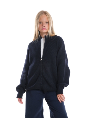 Джемпер для девочек Mini Maxi, модель 337596, цвет синий