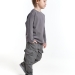 Лонгслив для мальчиков Mini Maxi, модель 6007, цвет графит
