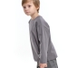 Лонгслив для мальчиков Mini Maxi, модель 6007, цвет графит