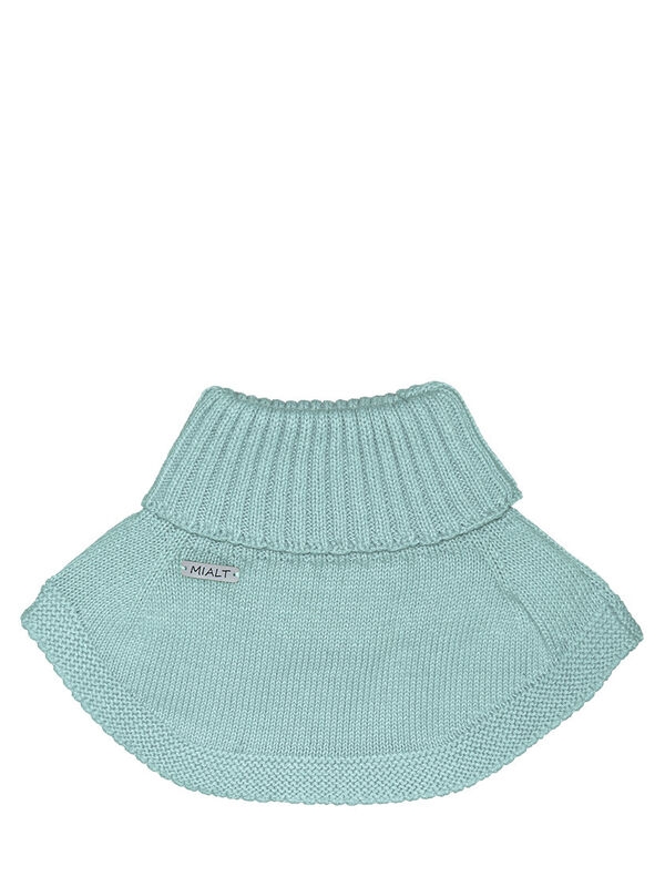 Сиропчик шарф-снуд, Mialt серо-голубой, весна-осень - Манишки детские