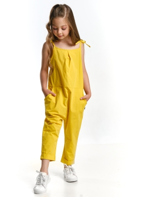 Комбинезон для девочек Mini Maxi, модель 7194, цвет горчичный