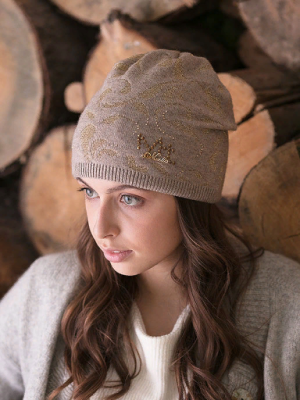 Шапка для девочки Мелисса, Миалт бежевый, весна-осень