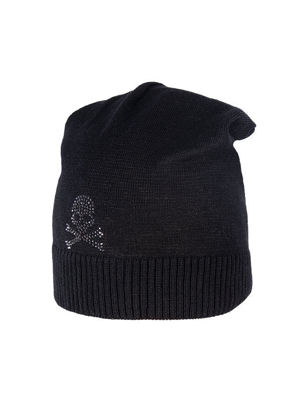 Шапка Байк, Миалт черный, весна-осень - Для девочек весна-осень