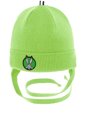 Шапка для мальчика Кузя, Миалт салатовый, весна-осень