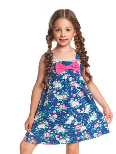 Платье для девочек Mini Maxi, модель 1832, цвет мультиколор - Платья для девочек с коротким рукавом