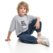 Футболка для мальчиков Mini Maxi, модель 9005, цвет серый