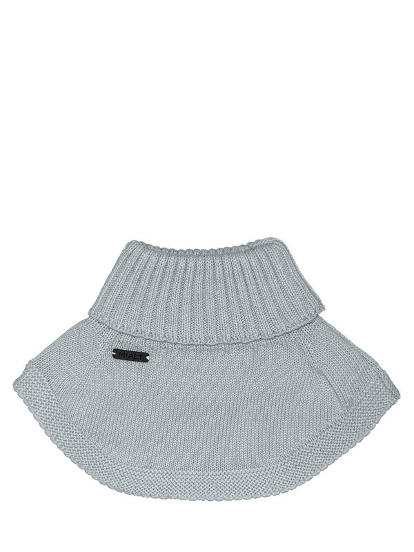 Сиропчик шарф-снуд, Mialt серый, весна-осень - Манишки детские