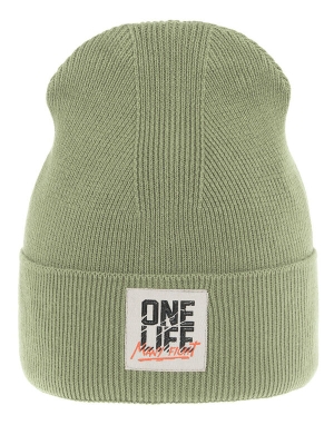 Шапка Оптимист, Миалт светлый/хаки, весна-осень