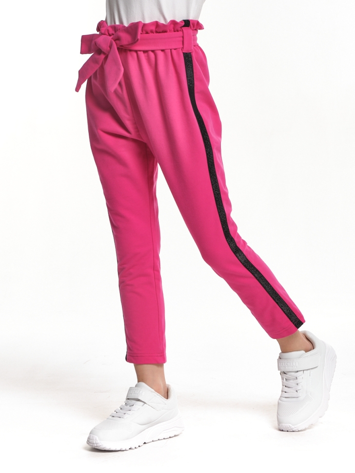 Брюки для девочек Mini Maxi, модель 6946, цвет малиновый - Штаны трикотажные