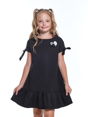 Платье для девочек Mini Maxi, модель 6940, цвет черный/серый
