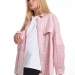 Рубашка для девочек Mini Maxi, модель 7983, цвет розовый/клетка