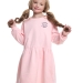 Платье для девочек Mini Maxi, модель 7744, цвет кремовый/розовый