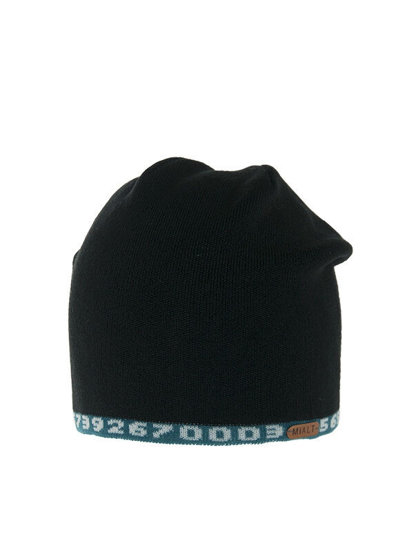 Шапка для мальчика Пин-код, Миалт черный, весна-осень - Шапки весна-осень