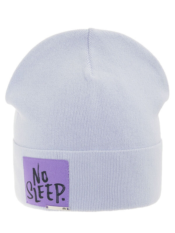 Шапка Бессонница, Миалт бледно-сиреневый, весна-осень - Для девочек весна-осень