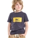 Футболка для мальчиков Mini Maxi, модель 1293, цвет антрацит