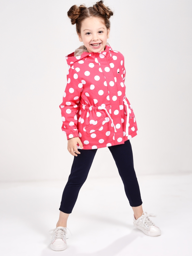 Куртка для девочек Mini Maxi, модель 6700, цвет малиновый - Бомберы / куртки