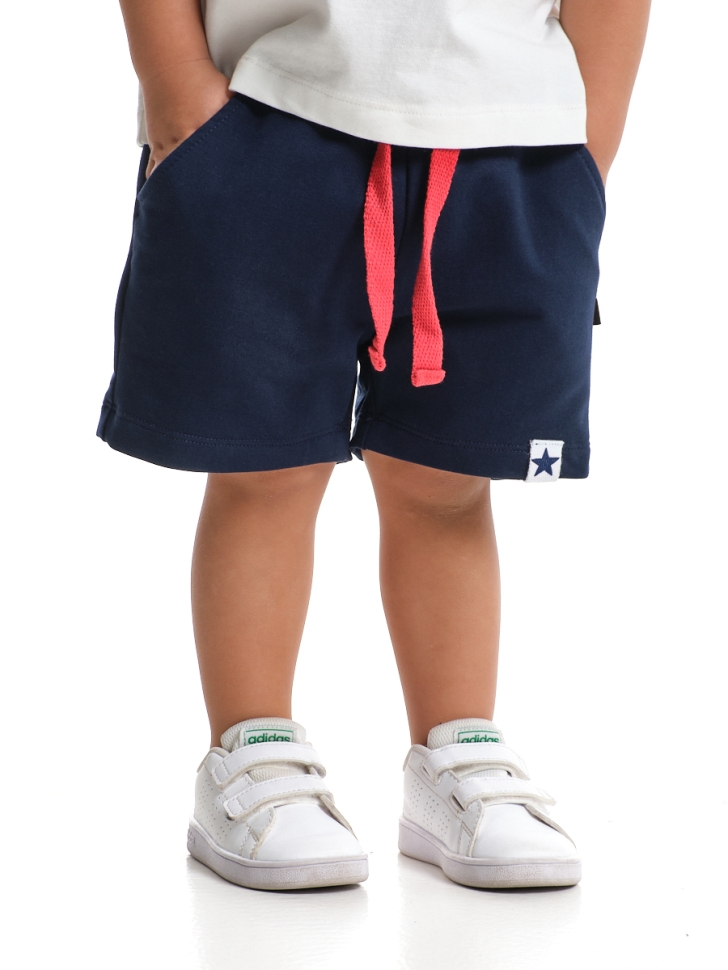 Шорты для мальчиков Mini Maxi, модель 7000, цвет синий/красный - Шорты для мальчиков