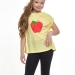 Футболка для девочек Mini Maxi, модель 514, цвет желтый