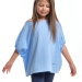 Блузка для девочек Mini Maxi, модель 7966, цвет голубой