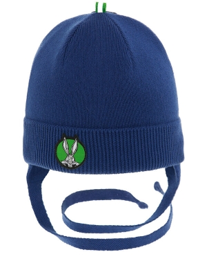 Шапка для мальчика Кузя, Миалт синий, весна-осень